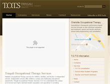 Tablet Screenshot of charlotteoccupationaltherapy.com